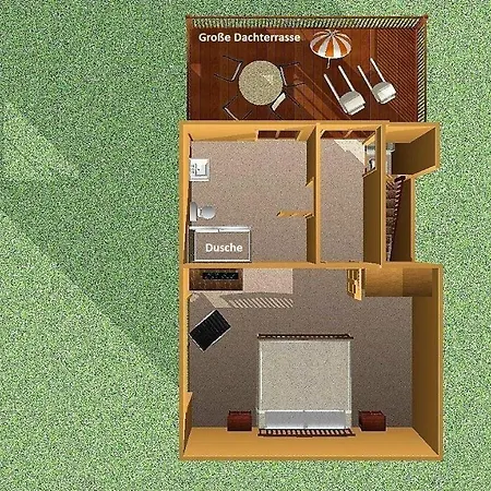 Apartment De-ole-school-kuestenliebe-maisonette-whg-15 Hohwacht
